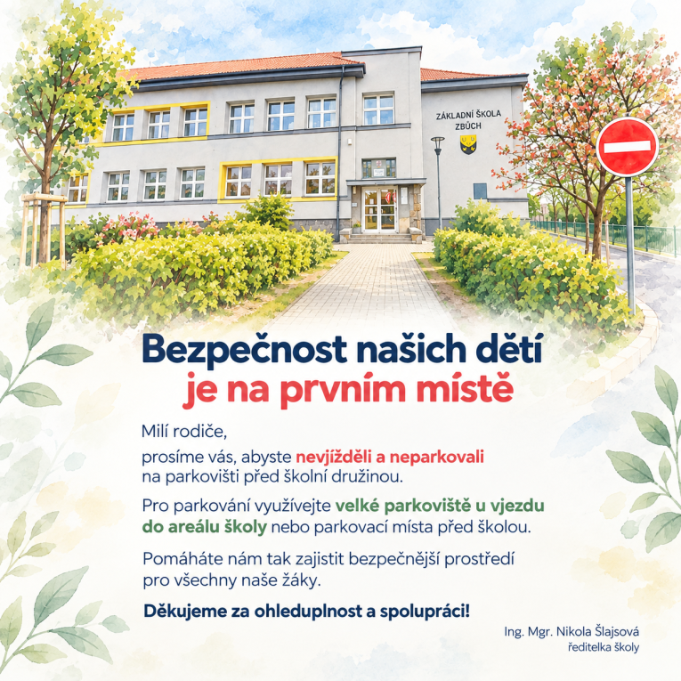 Bezpečnost dětí u&nbsp;školy