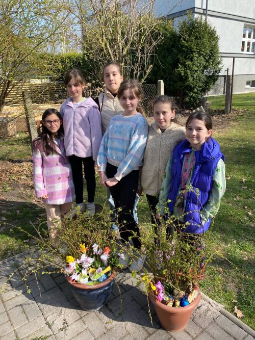 Velikonoční tvoření výtvarného kroužku